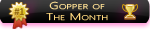 Gopper Of The Month Gopper Of The Month