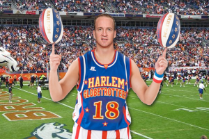 PEYTON-MANNING-HARLEM-GLOBETROTTER-BRONC