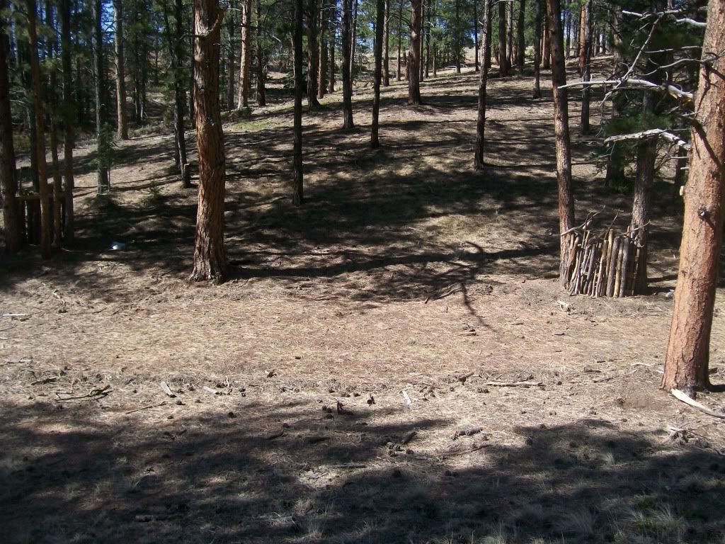 Homemade Paintball Bunker/Field