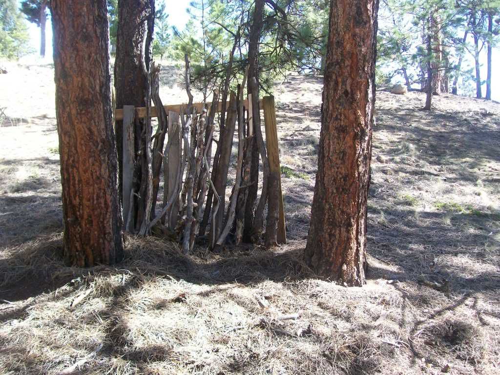 Homemade Paintball Bunker/Field