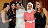 صور اخت احمد فلوكس في حفل زفافها