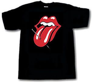 Rolling Stones - Pinned Tongue Logo #1