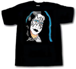 Kiss - Ace Frehley Cartoon #1