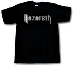 nazareth band t shirt