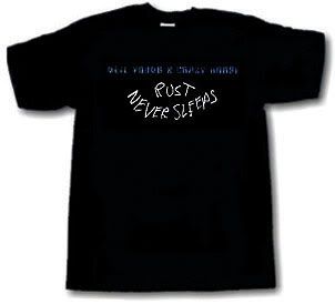 Neil Young & Crazy Horse - Rust Never Sleeps Logo