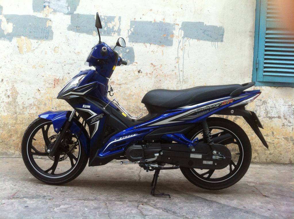 Galaxy 110 xanh, like new, ĐK cuối T7/2014 (hình thật)