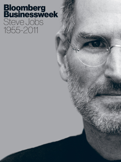 Steve Jobs di majalah Bloomberg BusinessWeek No. 33 (20-26 Oktober 2011).