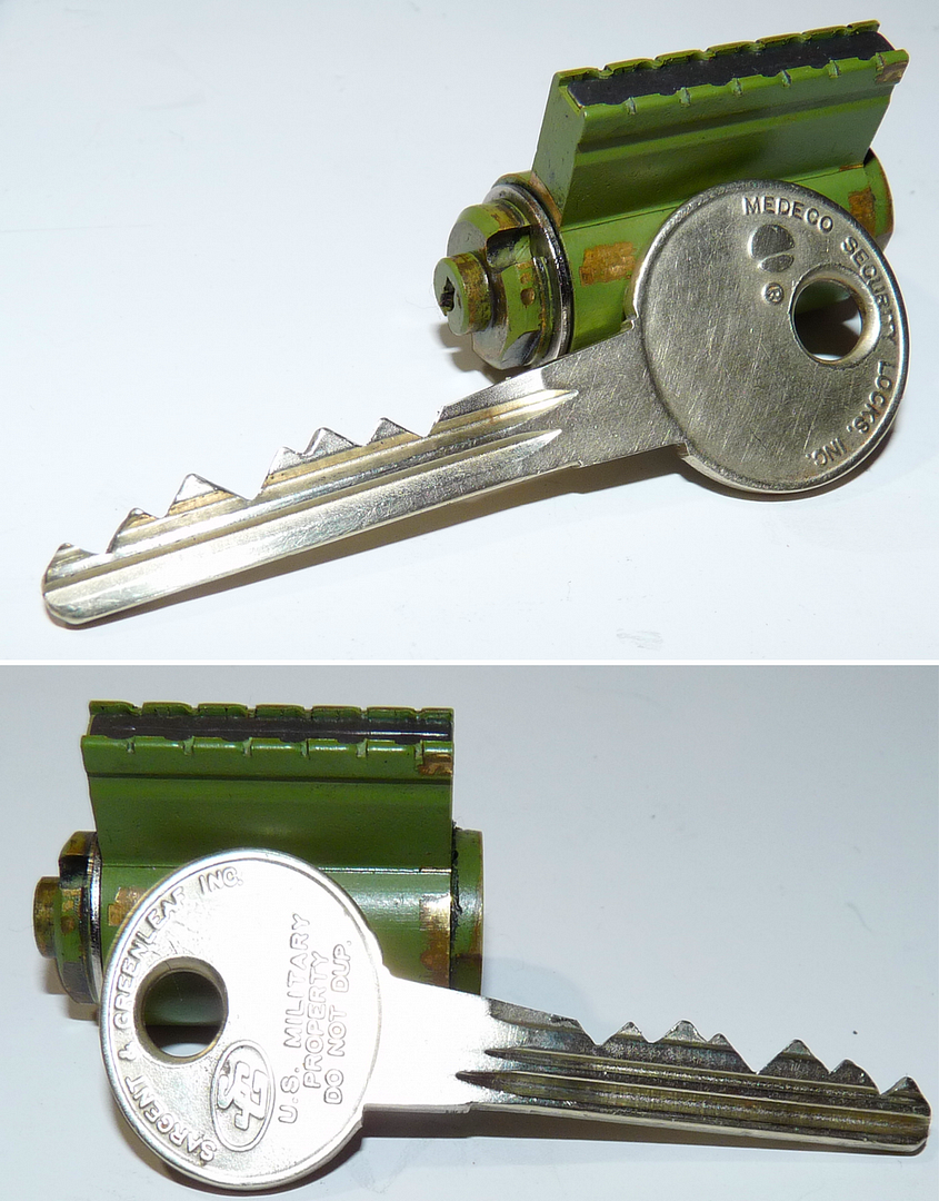 Sargent & Greenleaf 833C High Security Military Padlock Operator