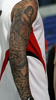 Beckham   Tattoo on David Beckham   The Right Arm And Forearm Tattoos