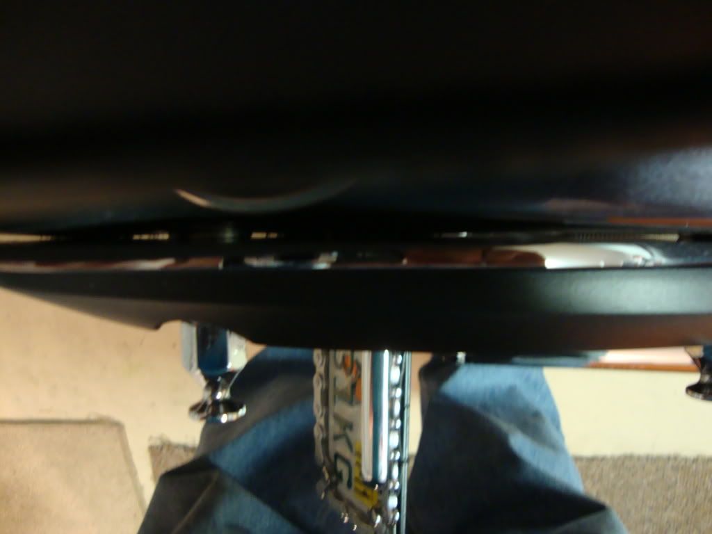 Jardine Mini Sissy Bar How I installed it, brackets behind fender stays