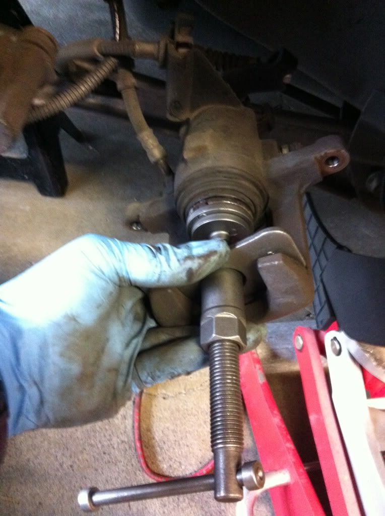 rear brake piston twist Ford Mustang Forum