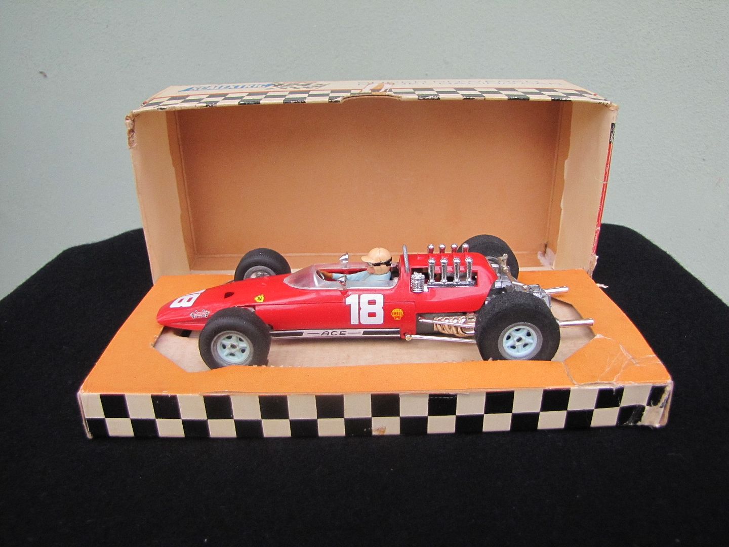 RARA SCALEXTRIC SUPER 124 FERRARI F1 124 VINTAGE SLOT CAR ULTRA RARE eBay