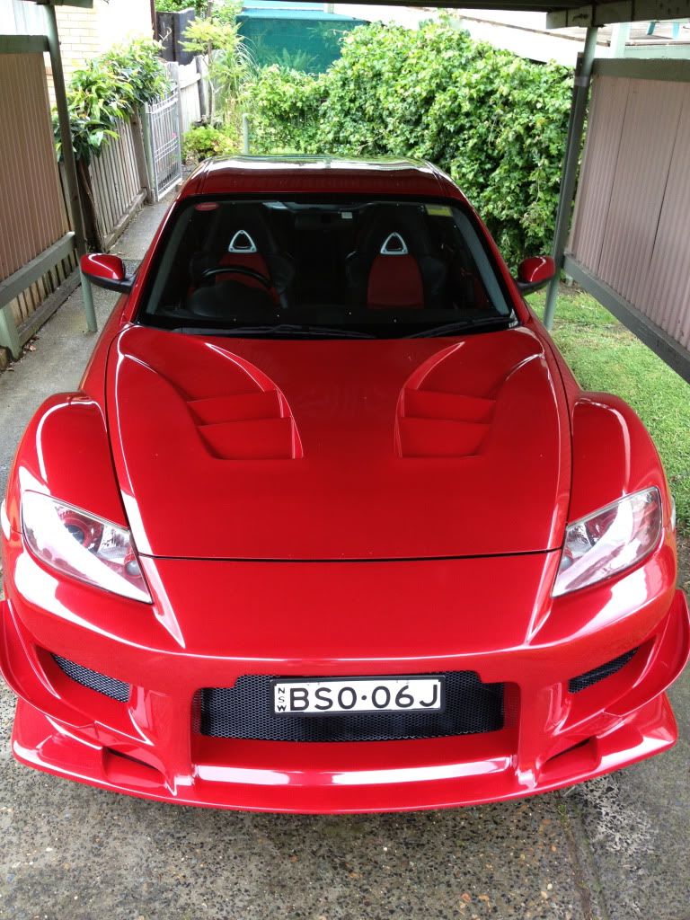 Rx8 Hood