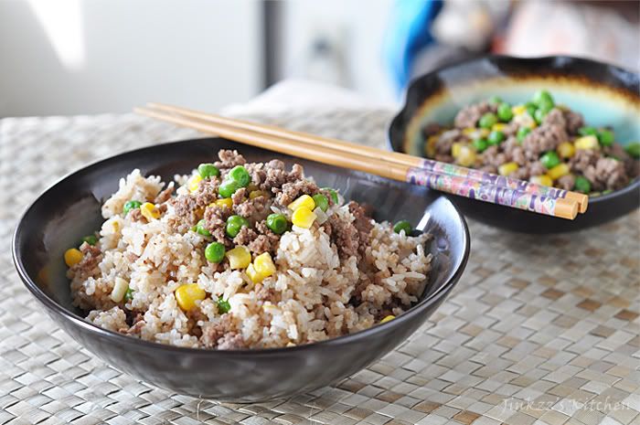 Welcome To Jinkzz s Kitchen Ground Beef Fried Rice