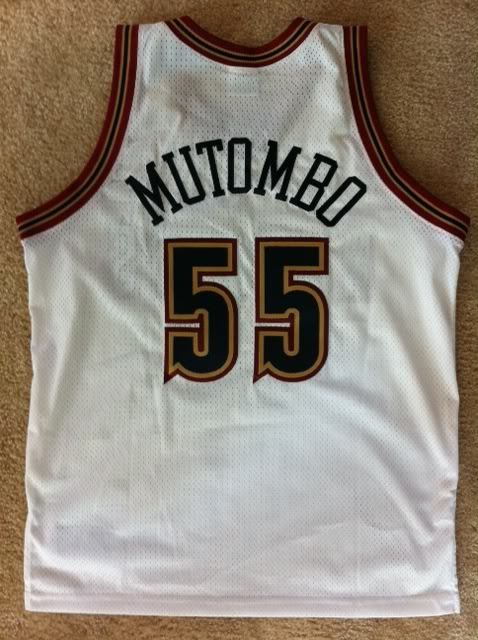 mutombo jersey