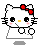 Cute Hello Kitty Emoticons
