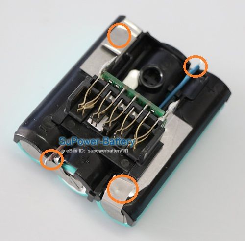  battery pack you received, use your old battery as a guide, just