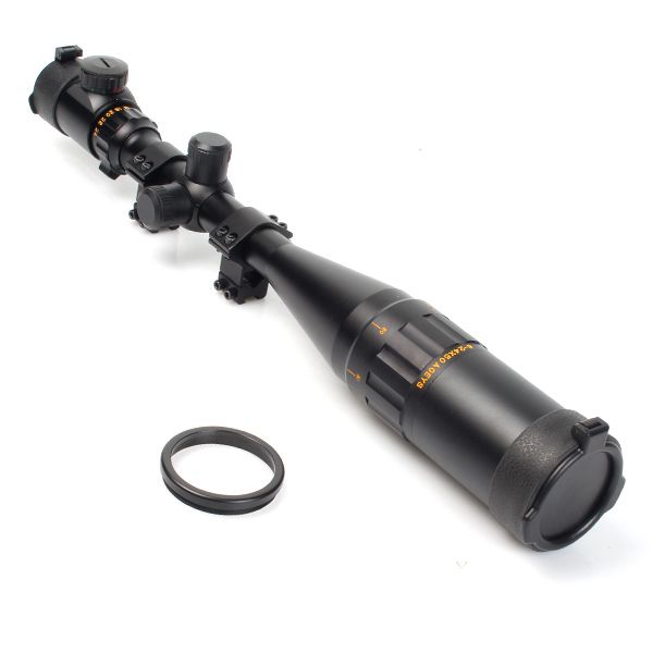 BSA Essential 624x50 Adjustable Objective AO Mil Dot Rifle Scope With