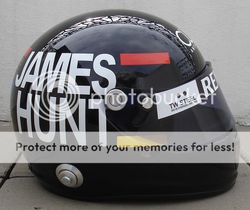  2012 gp in tribute to james hunt sizes s m l xl visor clear or dark