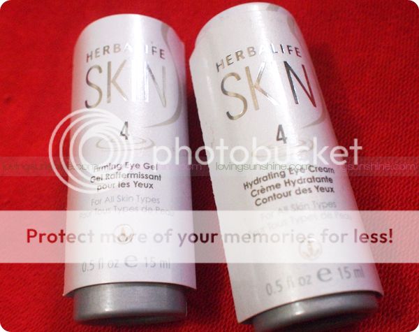 Herbalife SKIN review - Firming Eye Gel, Hydrating Eye Cream