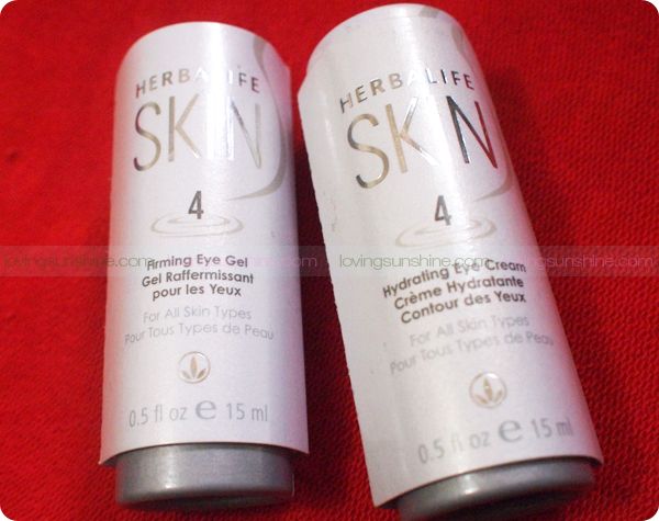 Herbalife SKIN review - Firming Eye Gel, Hydrating Eye Cream