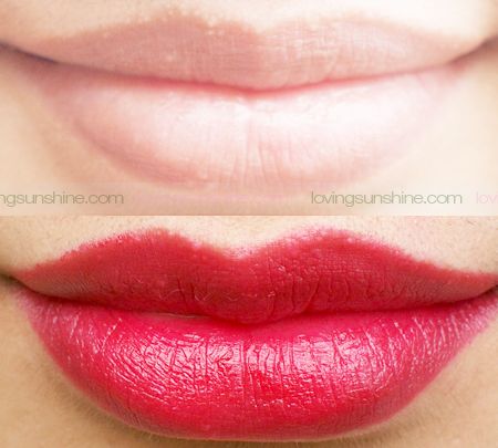 Colour Collection lipstick swatch Cinnamon Red Kumiko Mae beauty blog philippines