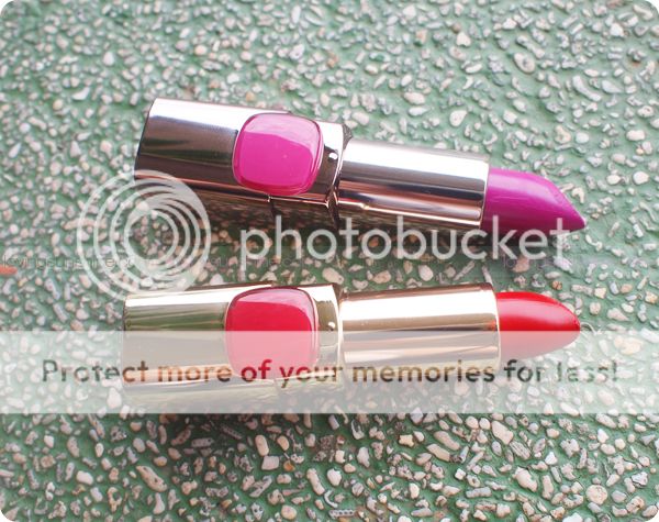 Loreal Glamor Fuchsia Rubie Follie swatch review beauty blogger Philippines 2