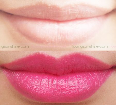 Colour Collection lipstick swatch pinkberry Kumiko Mae beauty blog philippines