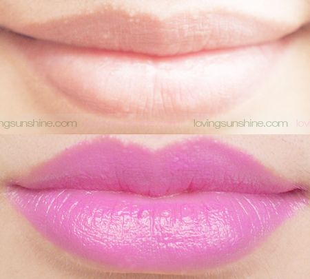 Ofra 201 lipstick swatch