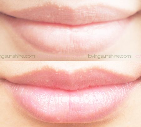 Burt's Bees Tinted Lip Balm Pink Blossom swatch review beauty blog philippines LovingSunshine Kumiko Mae