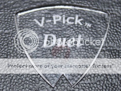 New V Picks Duet   Simulated 12  String Guitar Pick 1.5mm  