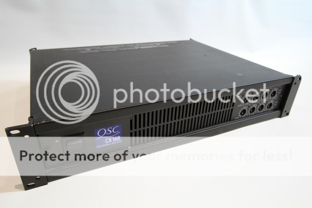 FS QSC CX168 8 Channel Amplifier diyAudio