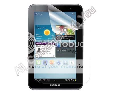 Anti Glare Tablet PC Mid Screen Skin Protector for Samsung Sam Galaxy 