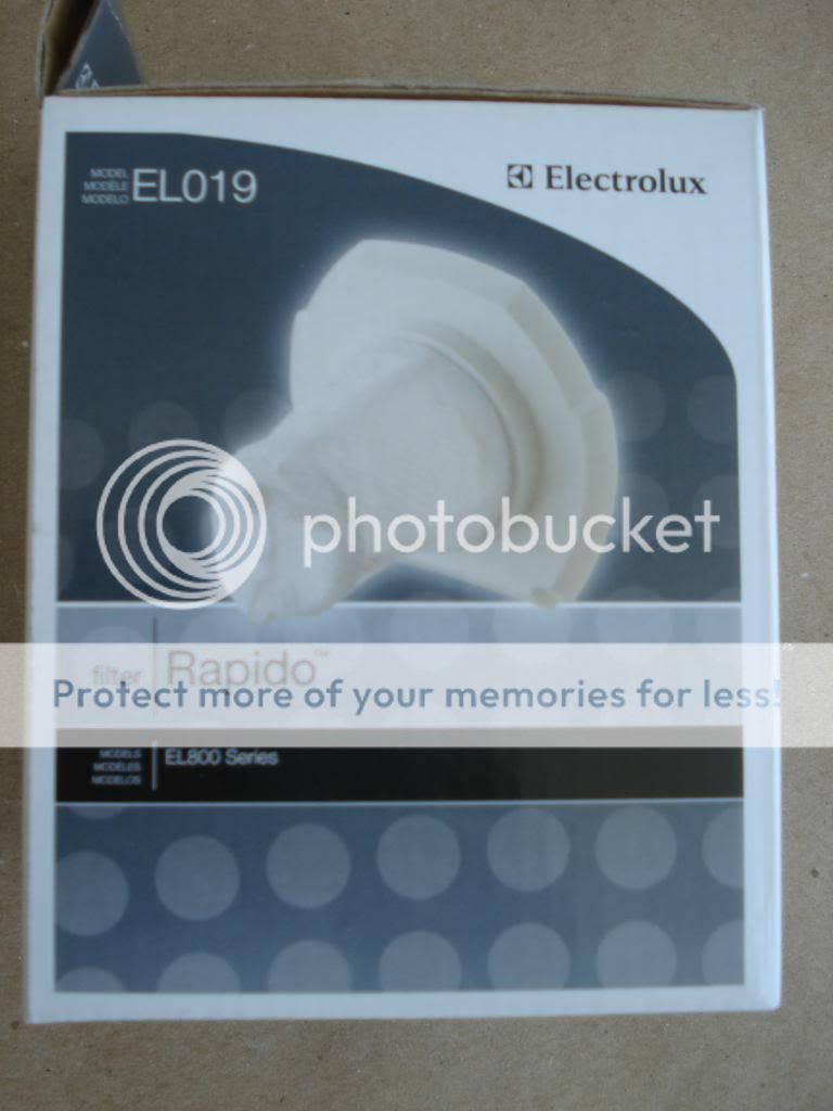 ELECTROLUX FILTER RAPIDO MODEL EL019 