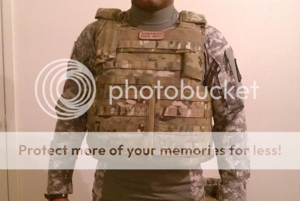 SOLD Complete Body armor package. SAPI Plates, Soft Armor, groin armor ...