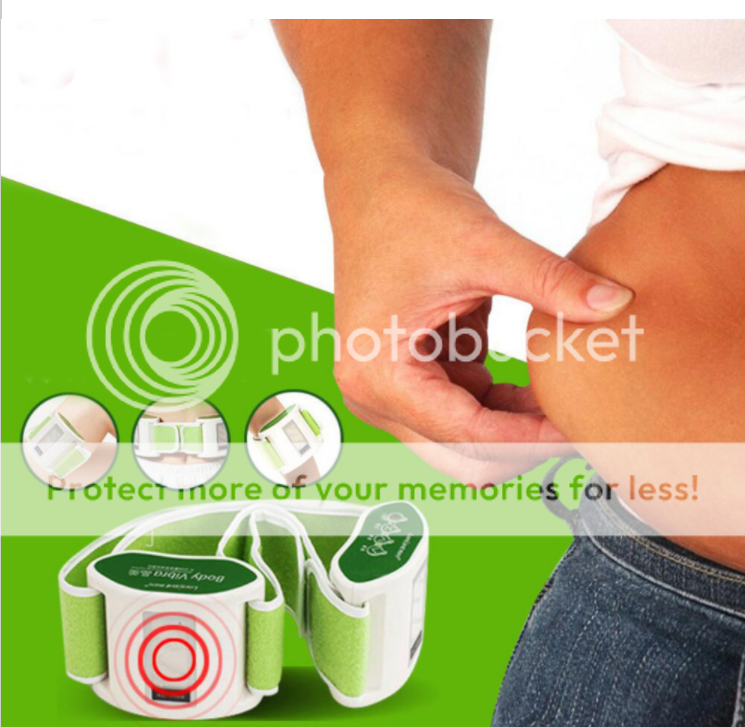 Body Slimming Belt Electric Vibrating Fat Burning Weightloss Massager Machine eBay