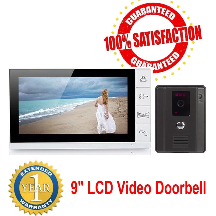 Details About Wired 7 Color Video Door Phone Doorbell Intercom Security System With 1 Monitor