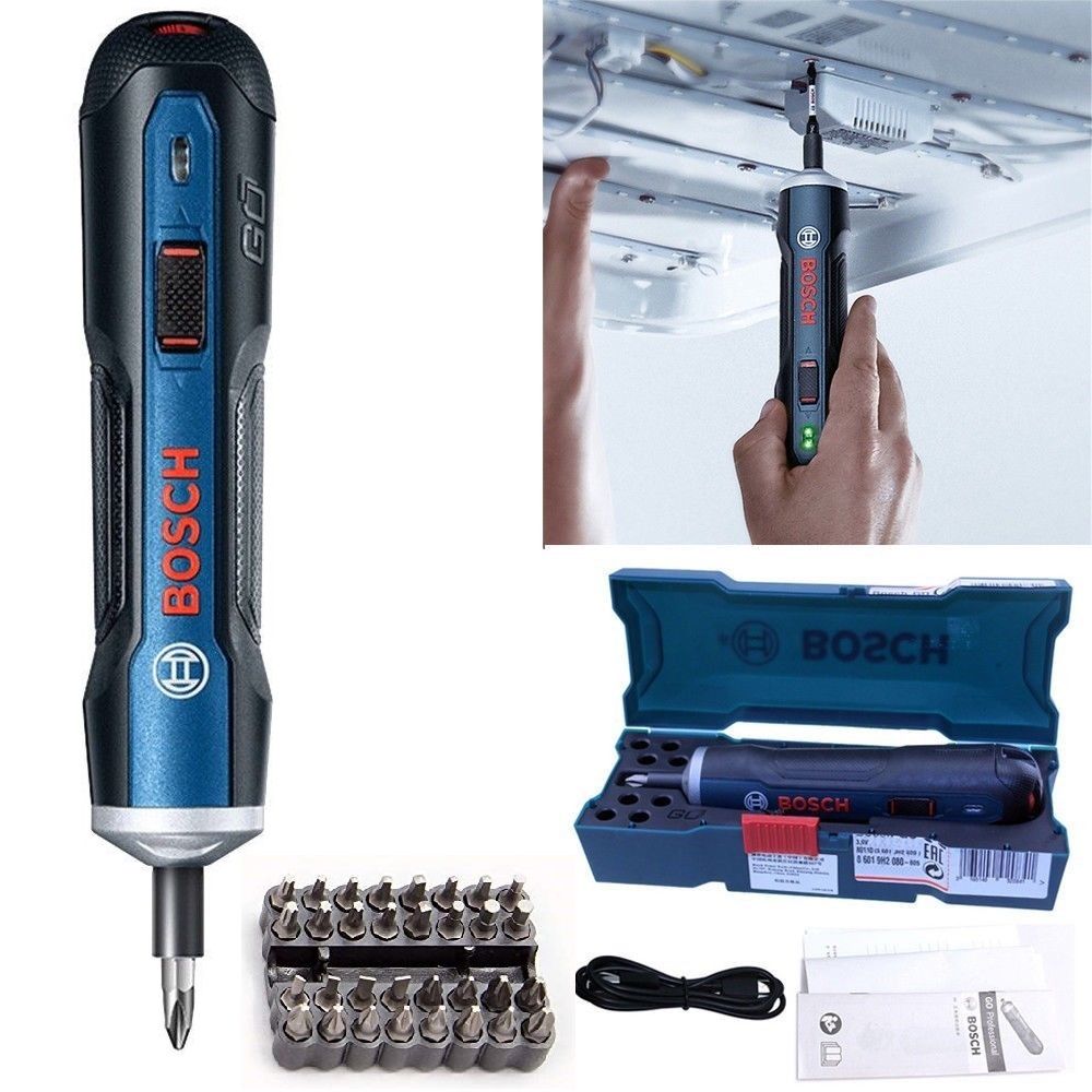 Bosch Go 3.6V Smart Screwdriver Set with free shipping and lowest price