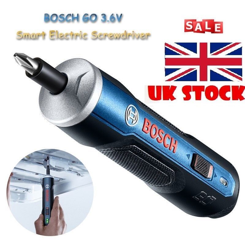 Bosch Go 3 6v Smart Cordless Screwdriver 33bits Usb Charging Cable