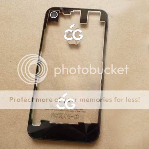 Transparent Glass Back Cover Battery Door Housing for Apple iPhone 4S 